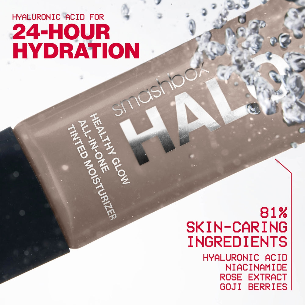 Smashbox Halo Healthy Glow All-in-One Tinted Moisturizer SPF 25 - shade Medium 40 ml - Sense42 Beauty and Health
