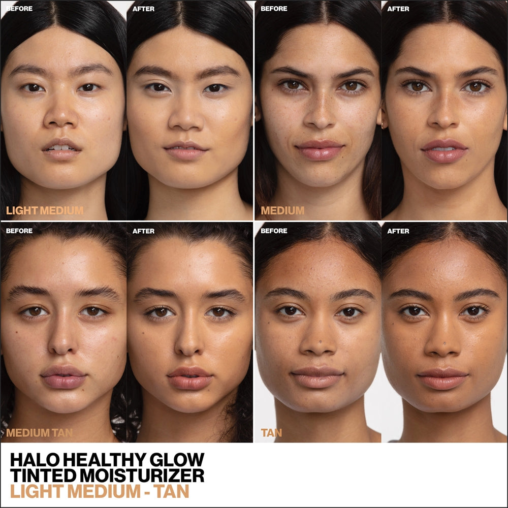 Smashbox Halo Healthy Glow All-in-One Tinted Moisturizer SPF 25 - shade Medium 40 ml - Sense42 Beauty and Health