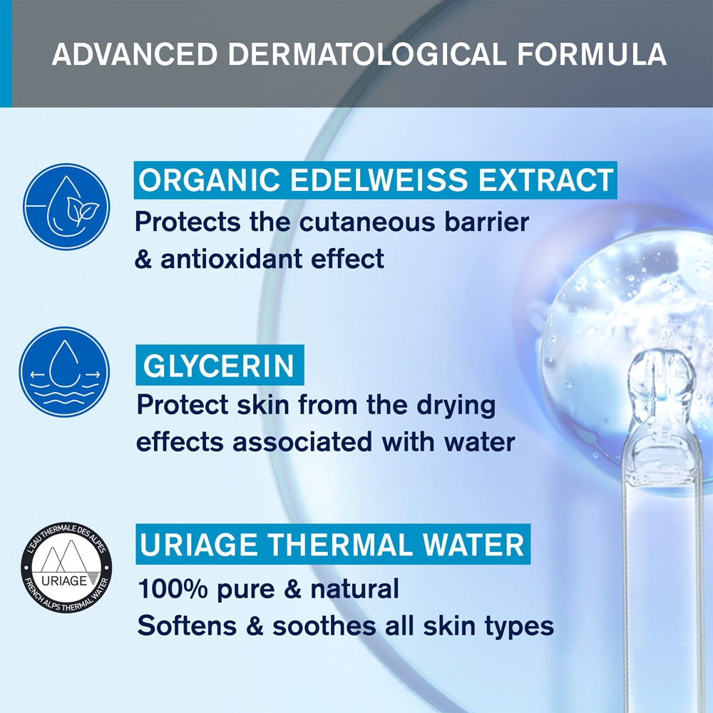 Uriage Hygiène Cleansing Water Foam - Sense42 Beauty and Health