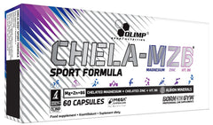 Chela MZB, Sport Formula - 60 mega caps - Sense42 Beauty and Health