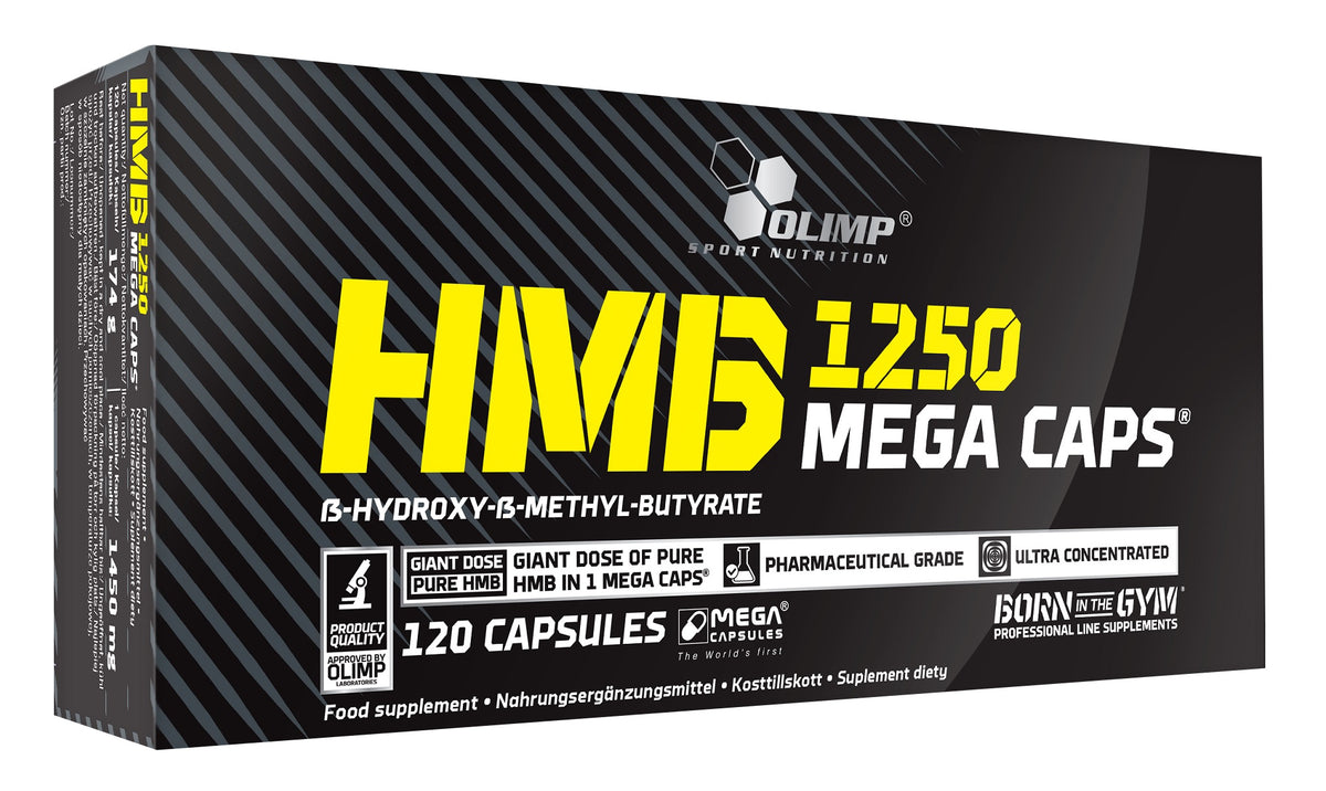 HMB Mega Caps - 120 caps - Sense42 Beauty and Health