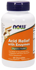 Acid Relief with Enzymes - 60 chewables - Sense42 Beauty and Health