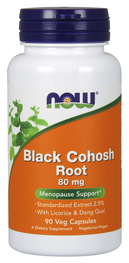 Black Cohosh Root, 80mg - 90 vcaps - Sense42 Beauty and Health