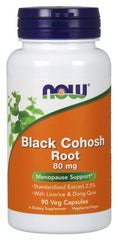 Black Cohosh Root, 80mg - 90 vcaps - Sense42 Beauty and Health