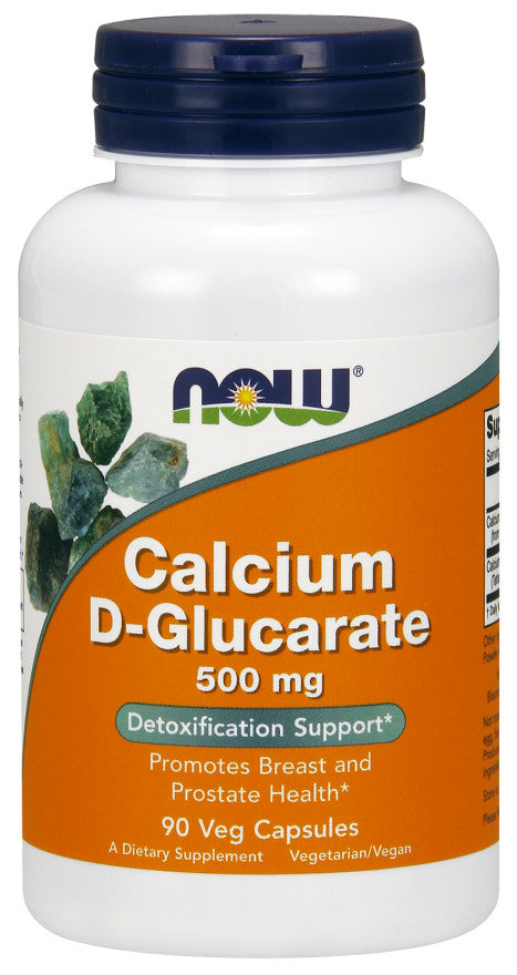 Calcium D-Glucarate, 500mg - 90 vcaps - Sense42 Beauty and Health