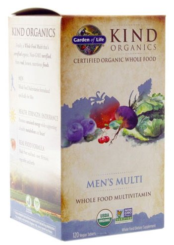 Mykind Organics Men's Multi - 120 vegan tablets - Sense42 Beauty and Health