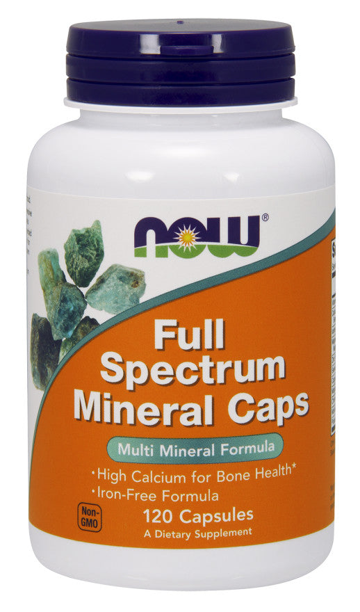 Full Spectrum Minerals, Iron-Free - 120 caps - Sense42 Beauty and Health