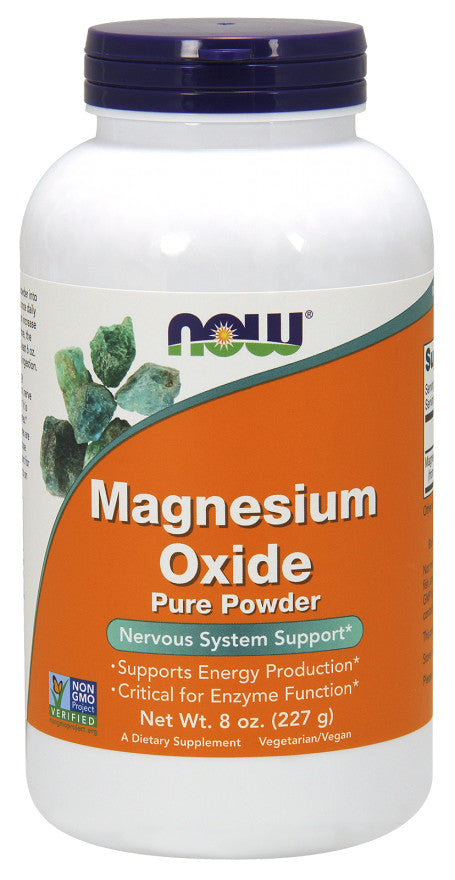 Magnesium Oxide, Pure Powder - 227g - Sense42 Beauty and Health
