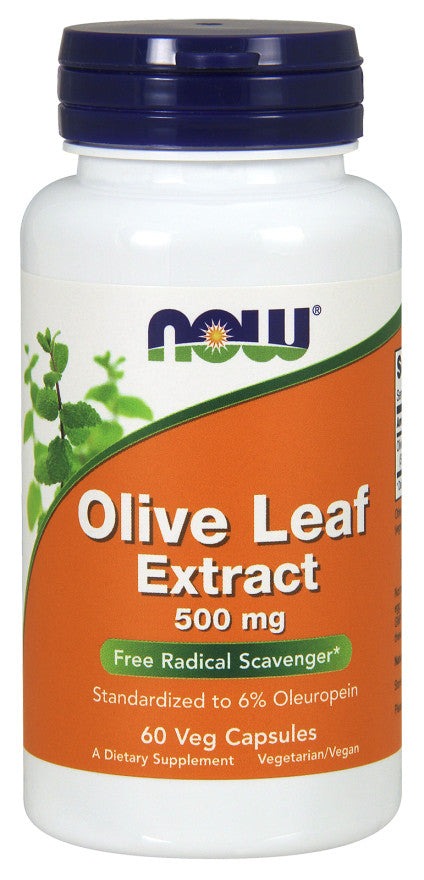 Olive Leaf Extract, 500mg - 60 vcaps - Sense42 Beauty and Health