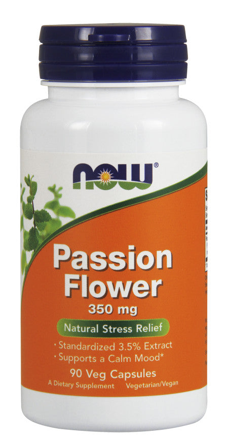 Passion Flower, 350mg - 90 vcaps - Sense42 Beauty and Health