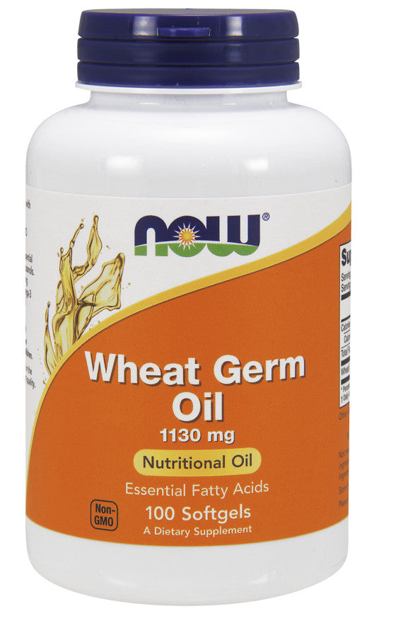 Wheat Germ Oil, 1130mg - 100 softgel - Sense42 Beauty and Health