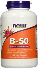 Vitamin B-50 - 250 vcaps - Sense42 Beauty and Health