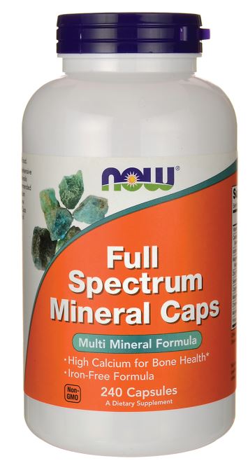 Full Spectrum Minerals, Iron-Free - 240 caps - Sense42 Beauty and Health