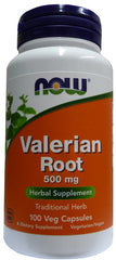 Valerian Root, 500mg - 100 vcaps - Sense42 Beauty and Health