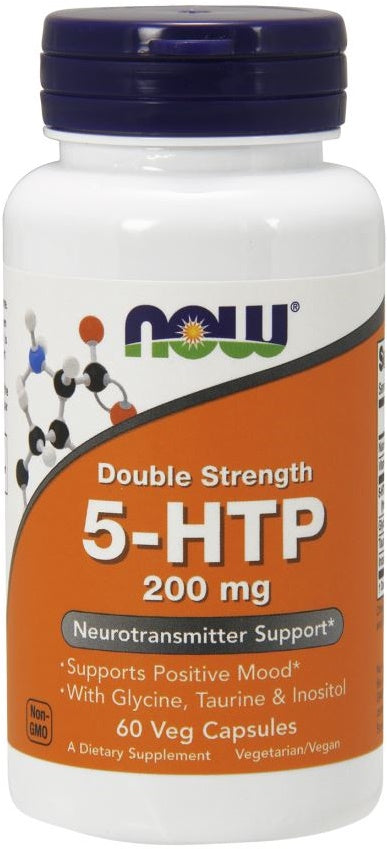 5-HTP with Glycine Taurine & Inositol, 200mg - 60 vcaps - Sense42 Beauty and Health