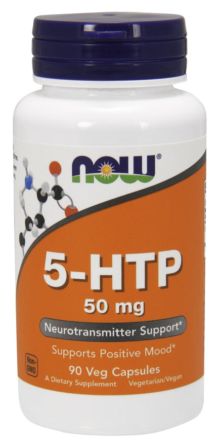 5-HTP, 50mg - 90 vcaps - Sense42 Beauty and Health