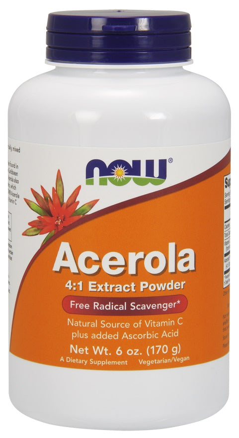 Acerola, 4:1 Extract Powder - 170g - Sense42 Beauty and Health
