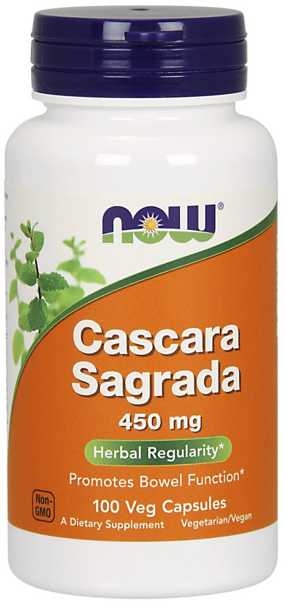 Cascara Sagrada, 450mg - 100 vcaps - Sense42 Beauty and Health