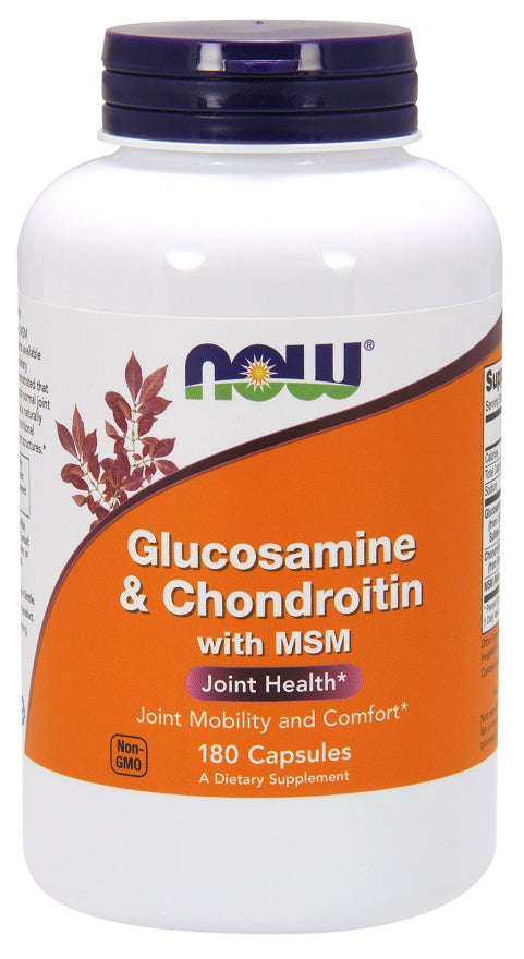 Glucosamine & Chondroitin with MSM - 180 caps - Sense42 Beauty and Health