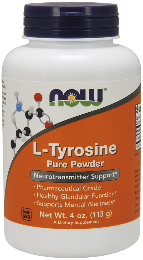 L-Tyrosine, Powder - 113g - Sense42 Beauty and Health