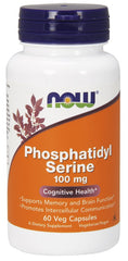 Phosphatidyl Serine, 100mg - 60 vcaps - Sense42 Beauty and Health