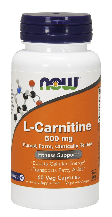L-Carnitine, 500mg - 60 vcaps - Sense42 Beauty and Health