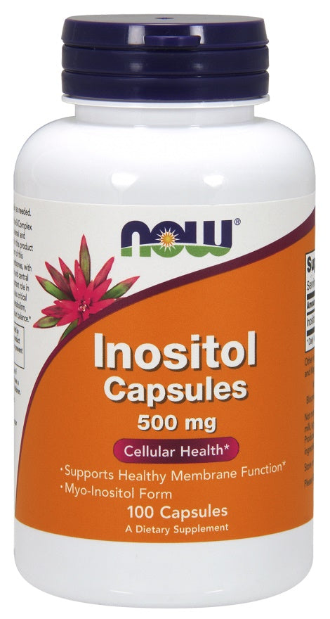 Inositol, 500mg - 100 caps - Sense42 Beauty and Health