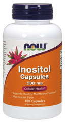 Inositol, 500mg - 100 caps - Sense42 Beauty and Health