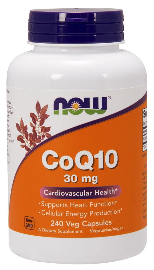 CoQ10, 30mg - 240 vcaps - Sense42 Beauty and Health