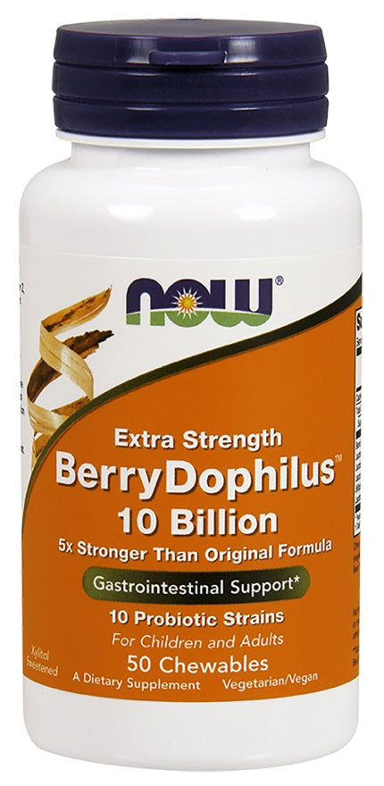 BerryDophilus, 10 Billion (Extra Strength) - 50 chewables - Sense42 Beauty and Health