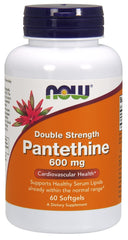 Pantethine, 600mg Double Strength - 60 softgels - Sense42 Beauty and Health