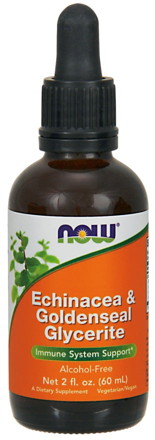 Echinacea & Goldenseal Glycerite - 60 ml. - Sense42 Beauty and Health