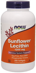 Sunflower Lecithin, 1200mg - 200 softgels - Sense42 Beauty and Health