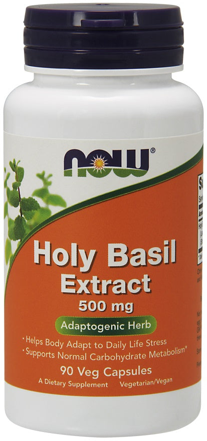 Holy Basil Extract, 500mg - 90 vcaps - Sense42 Beauty and Health