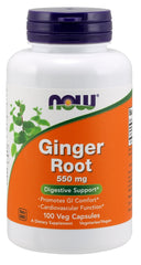 Ginger Root, 550mg - 100 vcaps - Sense42 Beauty and Health