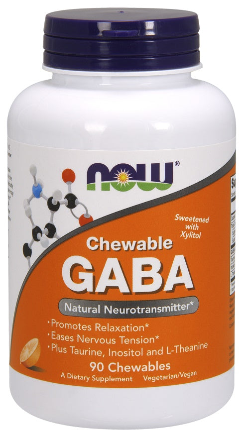 GABA Chewable with Taurine, Inositol and L-Theanine - 90 chewables - Sense42 Beauty and Health