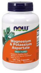 Magnesium & Potassium Aspartate with Taurine - 120 vcaps - Sense42 Beauty and Health