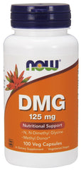 DMG (Dimethylglycine), 125mg - 100 vcaps - Sense42 Beauty and Health