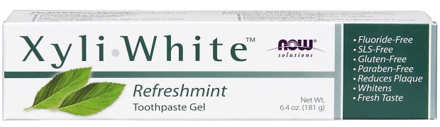 NOW Foods XyliWhite Refreshmint Toothpaste Gel - 181g
