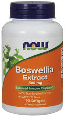 Boswellia Extract, 500mg - 90 softgels - Sense42 Beauty and Health