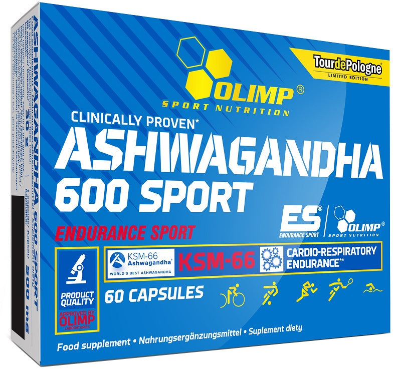 Ashwagandha 600 Sport - 60 caps - Sense42 Beauty and Health