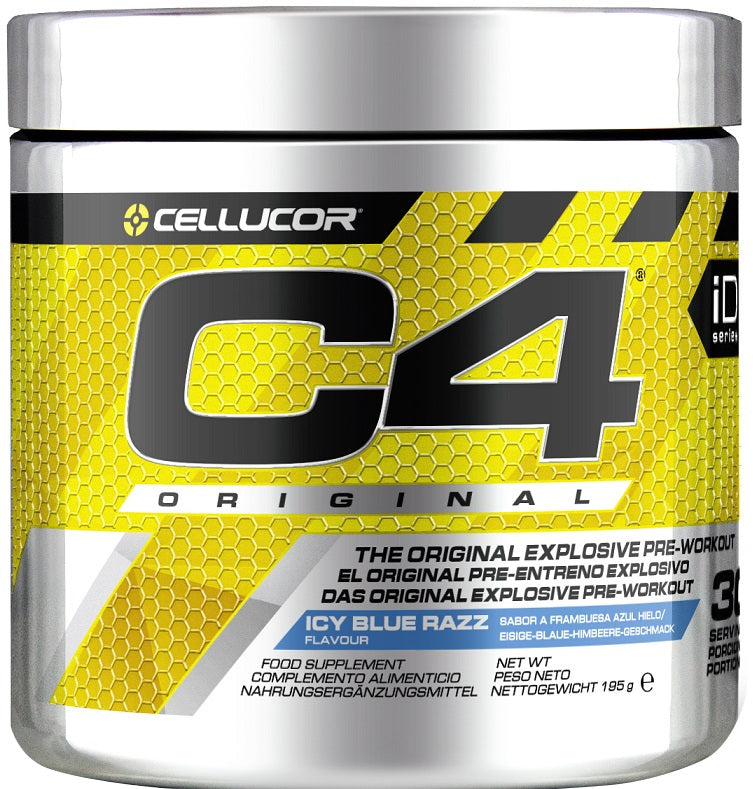 C4 Original, Icy Blue Razz - 195g