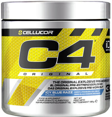 C4 Original, Icy Blue Razz - 195g