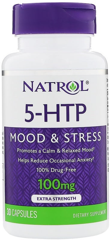 5-HTP, 100mg - 30 caps - Sense42 Beauty and Health