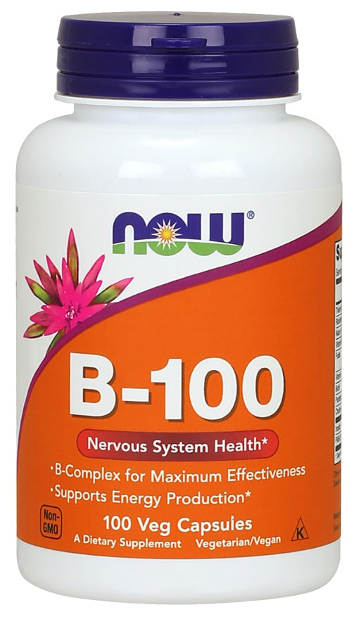 Vitamin B-100 - 100 vcaps - Sense42 Beauty and Health