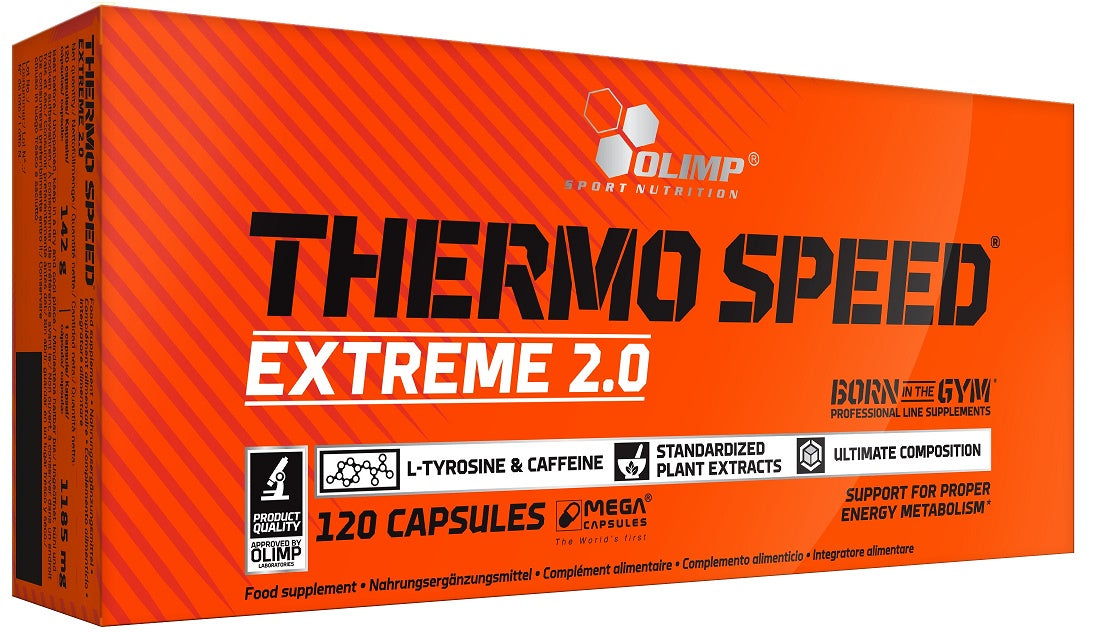 Olimp Nutrition Thermo Speed Extreme 2.0 - 120 mega caps - Sense42 Beauty and Health