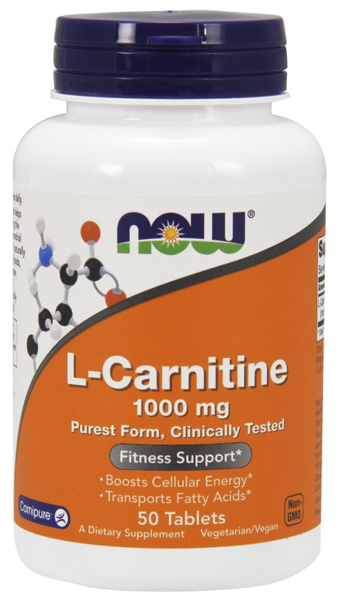 L-Carnitine, 1000mg - 50 tabs - Sense42 Beauty and Health