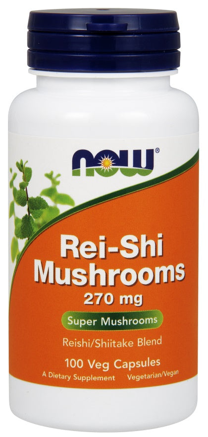 Rei-Shi Mushrooms, 270mg - 100 vcaps - Sense42 Beauty and Health