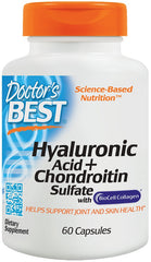 Hyaluronic Acid + Chondroitin Sulfate with BioCell Collagen - 60 caps - Sense42 Beauty and Health