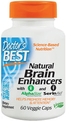 Natural Brain Enhancers - 60 vcaps - Sense42 Beauty and Health